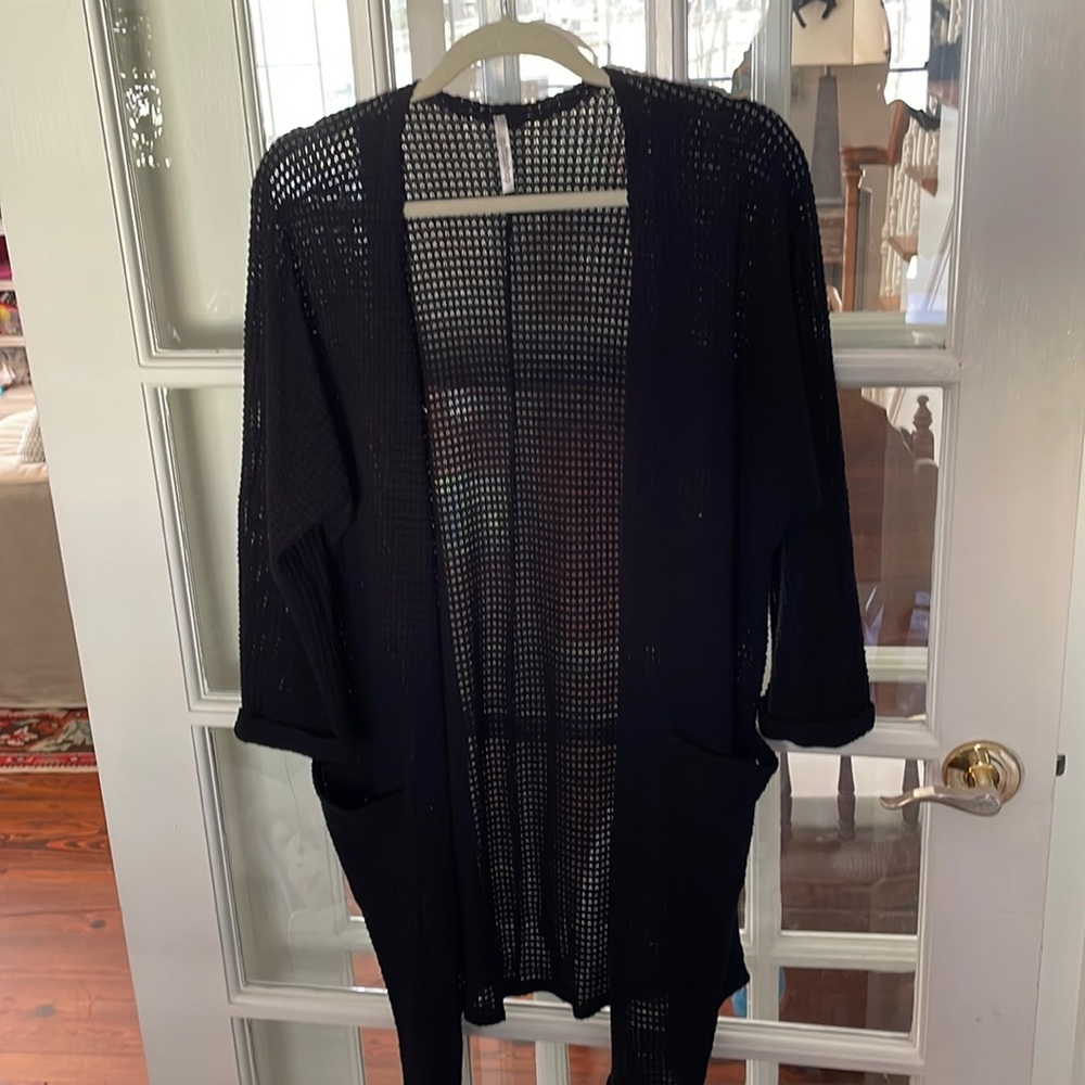 waffle cardigan/coat
